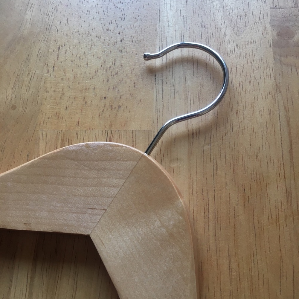 SOLD 100% solid lotus wood hardwood hangers